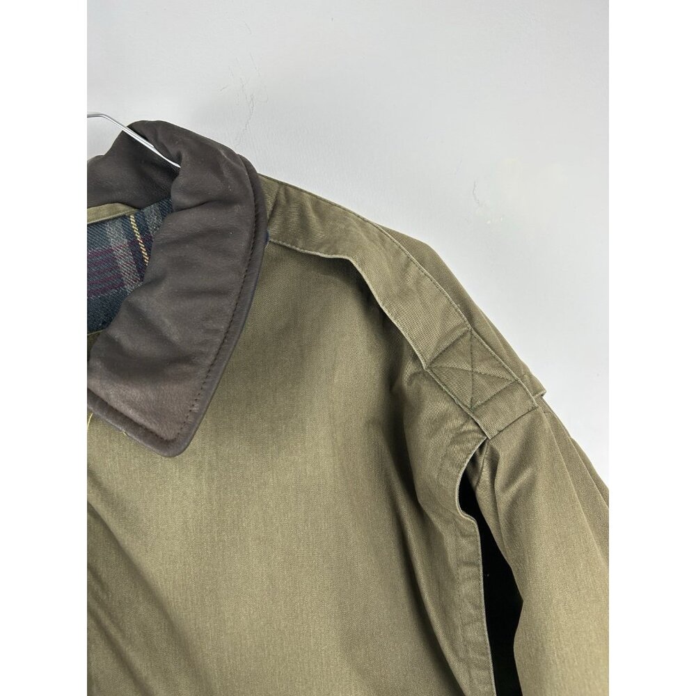 Vintage Woolrich Men's Bomber Chore  Coat Size Large Olive Green - Picture 6 of 14